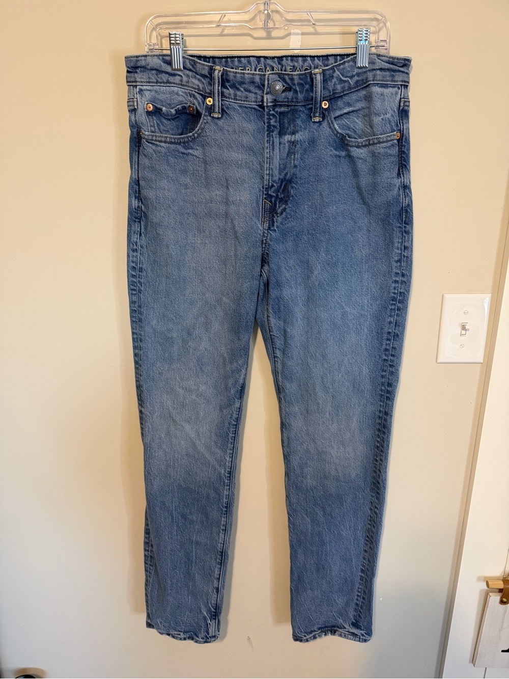 American Eagle Outfitters Classic Men's Blue Denim Straight Leg Jeans